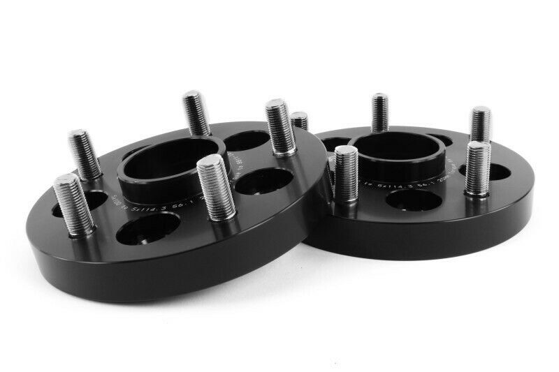 Perrin 25mm Bolt-On Wheel Spacers Adapters for Subaru Convert 5x100 to 5x114.3