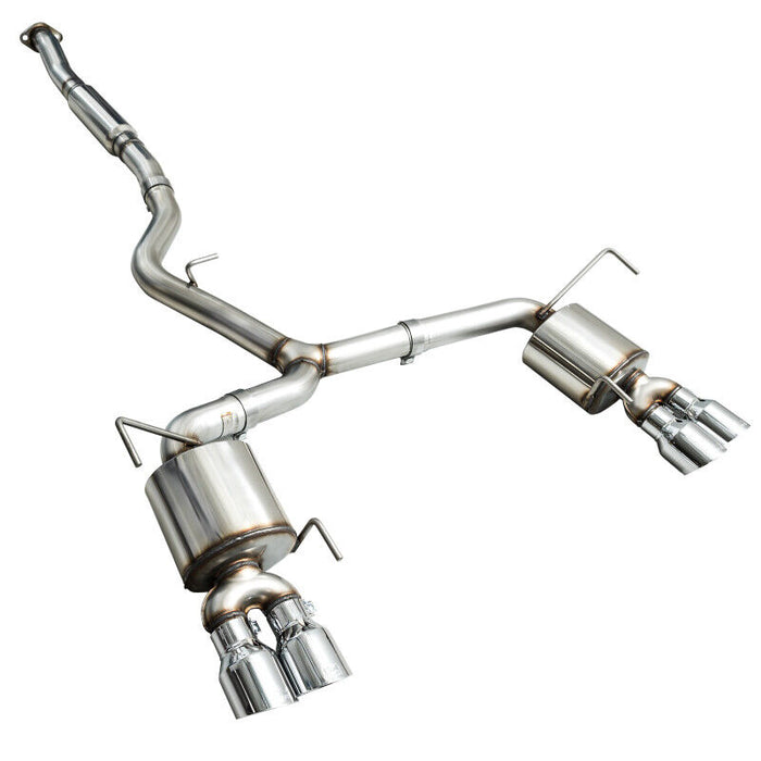 AWE 3015-42098 Tuning for 2015+ Subaru WRX VA Sedan Touring Exhaust-Silver