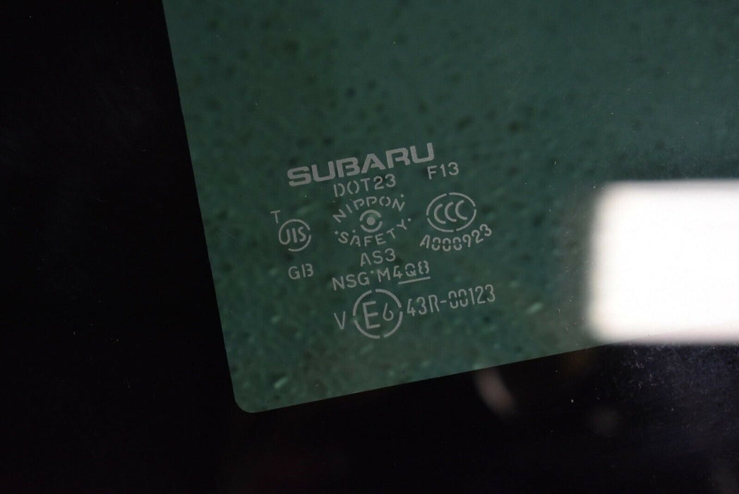 11-14 Subaru Impreza WRX STI Sunroof Glass Sun Roof 2011-2014