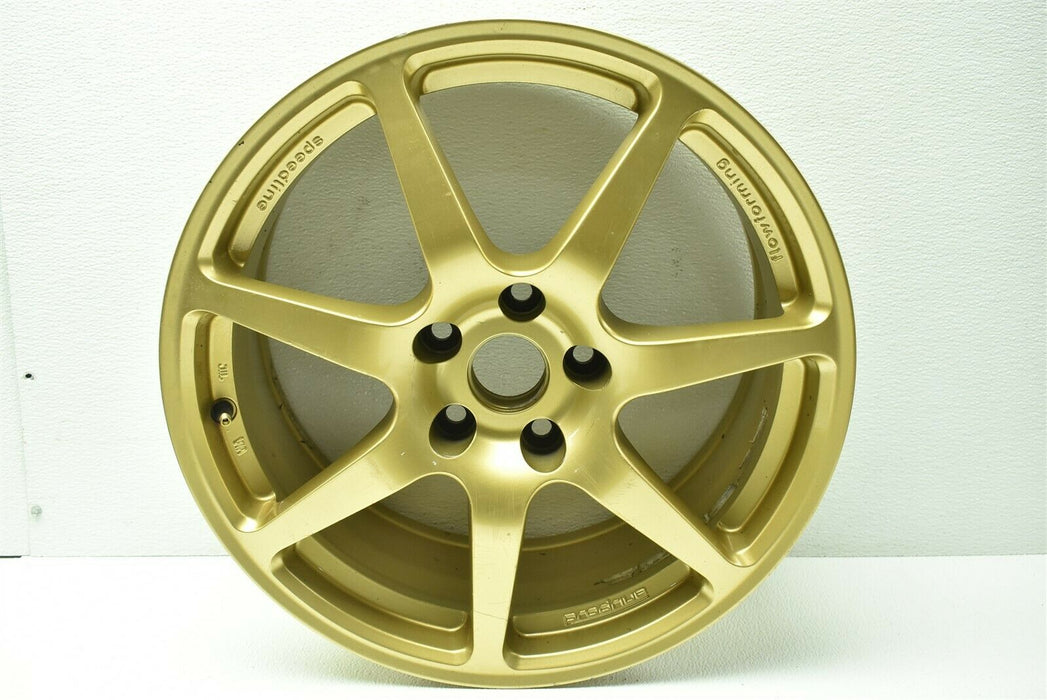 Prodrive Speedline Flowforming PFF7 18x8 5x114.3 Gold Rim Wheel Single #2
