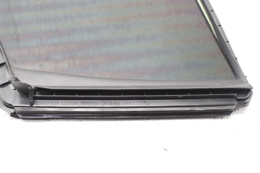 2015-2019 Subaru WRX STI Door Vent Quarter Glass Rear Left Driver LH OEM 15-19