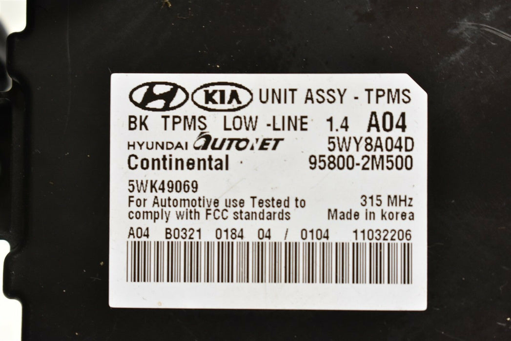 2009-2012 Hyundai Genesis Coupe 2.0T TPMS Module Tire Pressure Sensor OEM 09-12