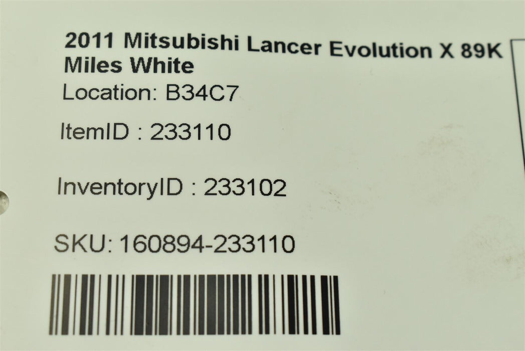 08-15 Mitsubishi Evolution X AWC Switch Button EVO 2008-2015