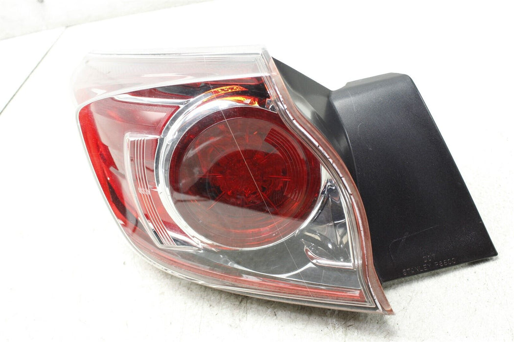 2010 Mazdaspeed3 Left Tail Light Lamp Taillight MS3 10-13
