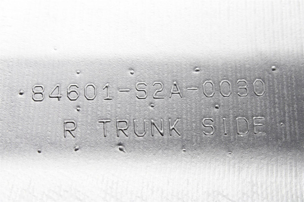 2000-2009 Honda S2000 Trunk Trim Panel Cover Liner Right Passenger RH OEM 00-09