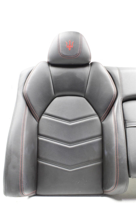 2013 Maserati GranTurismo S Rear Seat Back Upper Cushion Head Rest Armrest 08-13
