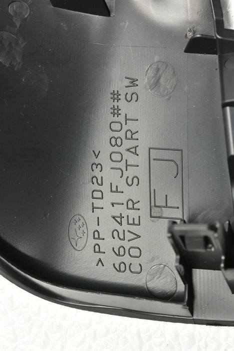 2015-2019 Subaru WRX Dashboard Cover Trim Starter Cover 66241FJ080 OEM 15-19
