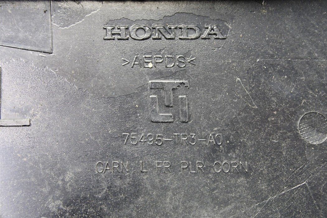 2012-2015 Honda Civic SI Coupe Left Fender Corner Cover Trim Panel 12-15