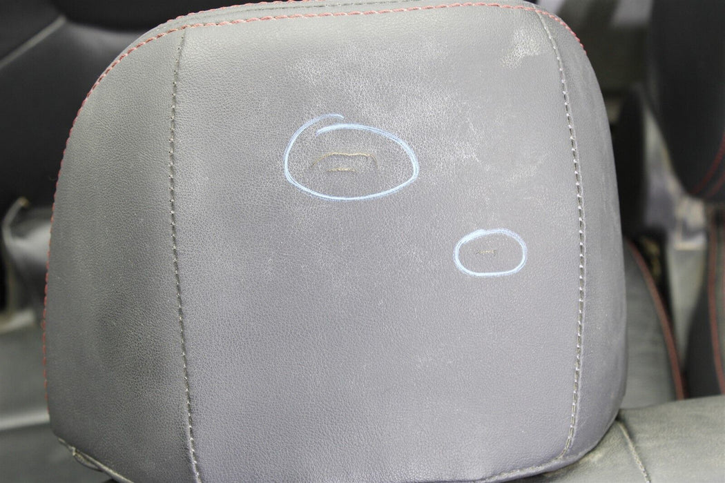 2011 Subaru WRX STI Sedan Front Rear Leather Seat Set 08-14