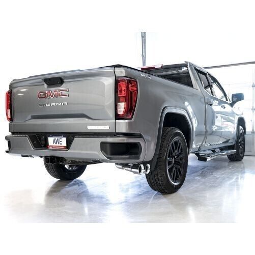 AWE 3015-22207 0FG Catback Dual Side Exit Exhaust System Kit For Silverado NEW