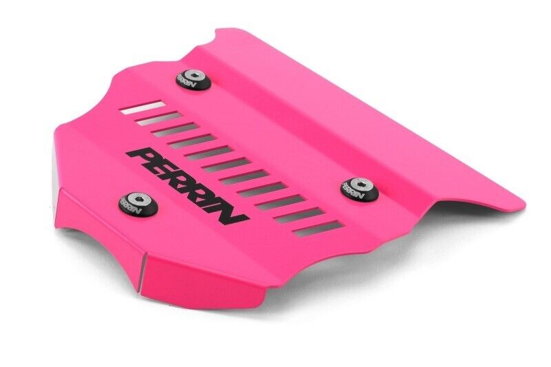 Perrin Hyper Pink Color Aluminum Engine Cover for 2022 Subaru BRZ Toyota GR86