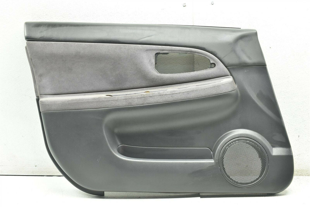 2006-2007 Subaru WRX TR Front Driver Left Door Panel Card Cover OEM 06-07