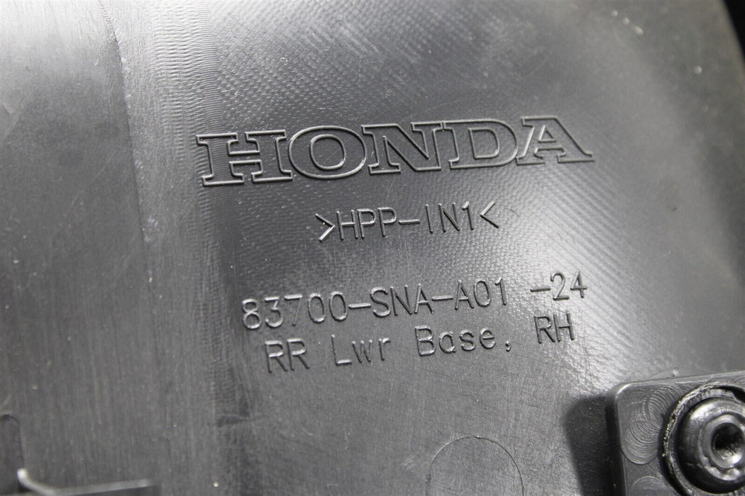 2007 Honda Civic SI Sedan Passenger Rear Right Door Panel Cover Assembly 06-11
