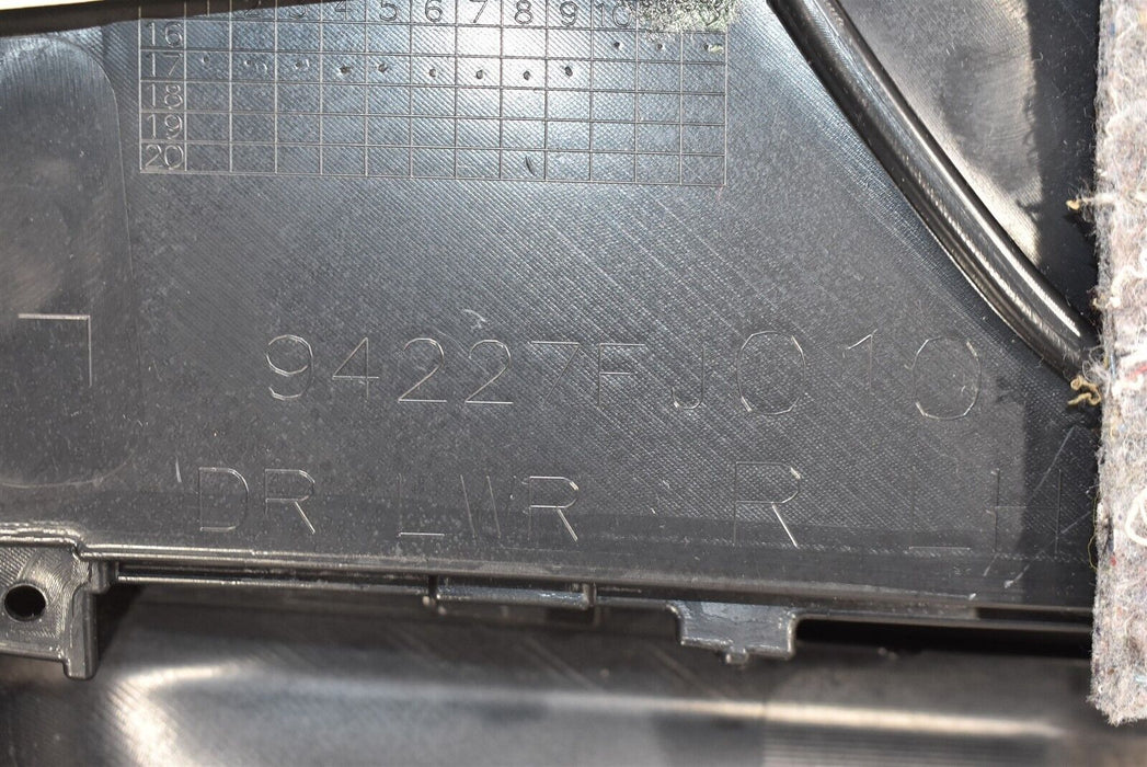 2015-2019 Subaru WRX STI Door Panel Trim Rear Left Driver LH OEM 15-19
