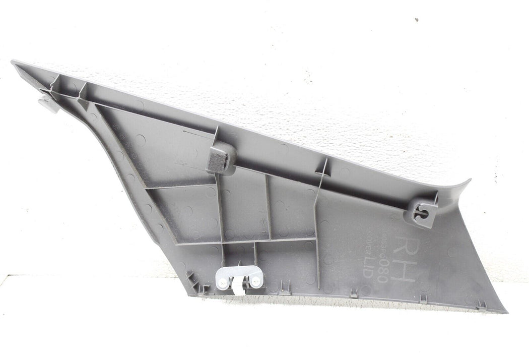 2011 Subaru WRX STI Sedan Right Upper C Pillar Trim Cover Panel 94053FG080 08-14