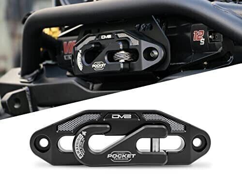 DV8 Offroad WBPF-01 Pocket Fairlead For Synthetic Rope Winches