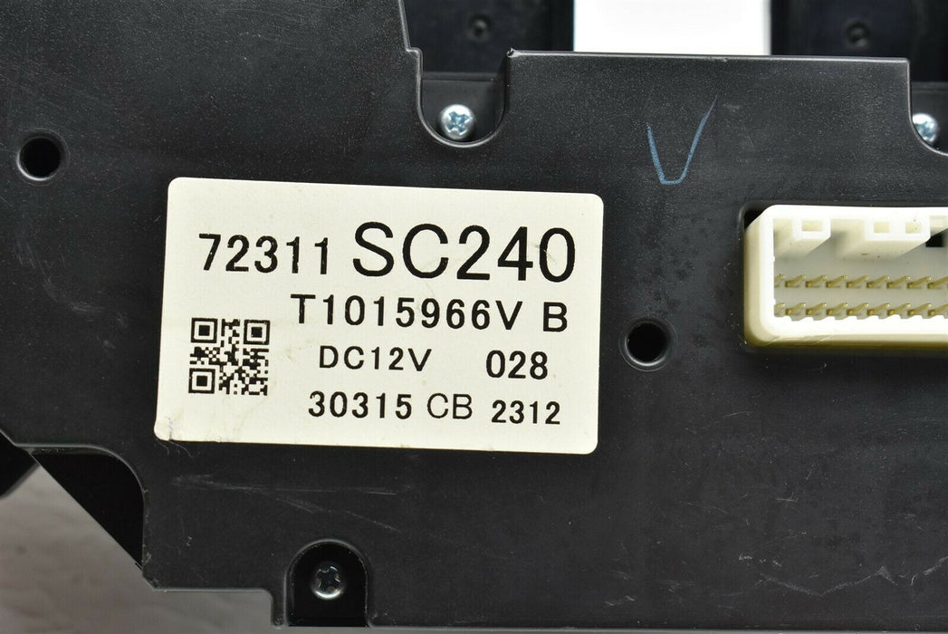 2011-2014 Subaru WRX STI Climate Control Heater Unit 72311SC240 OEM 11-14