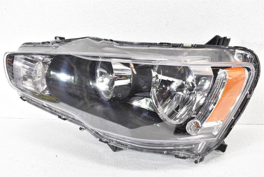 2008-2015 Mitsubishi Evolution X Headlight Lamp Damaged Left Driver LH 08-15