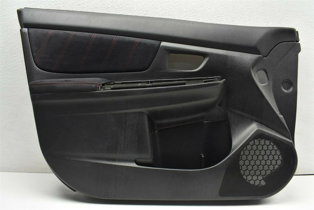 2015-2019 Subaru WRX STI Door Panel Trim Front Left Driver LH OEM 15-19