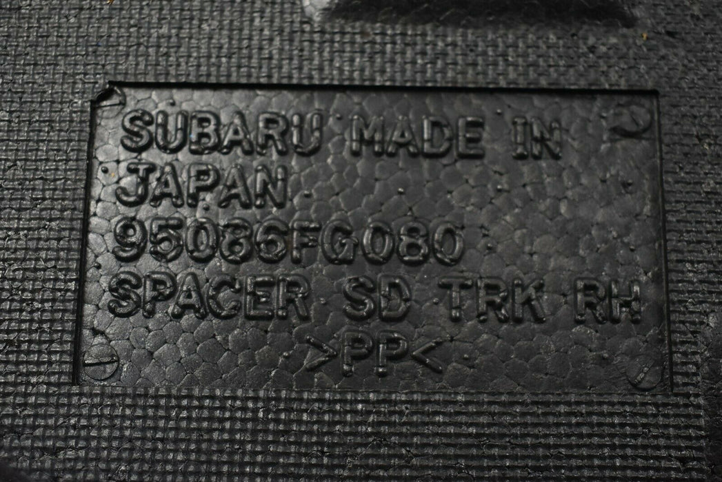 2008-2014 Subaru WRX STI SEDAN Right Interior Trunk Cargo Foam Panel OEM 08-14