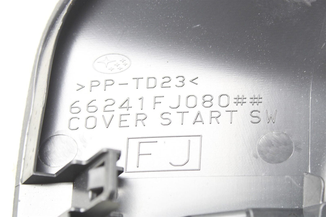 2015-2019 Subaru WRX Dash Start Switch Trim Starter Cover 66241FJ080 OEM 15-19