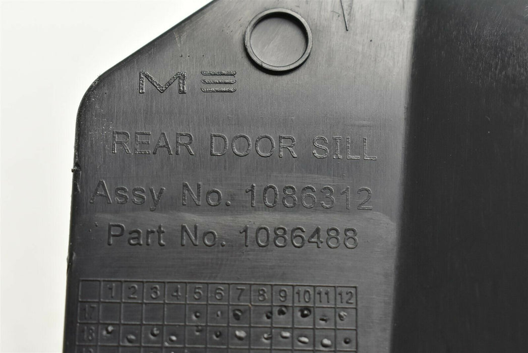 2017-2020 Tesla Model 3 Rear Door Sill Scuff Plate Trim Panel 17-20