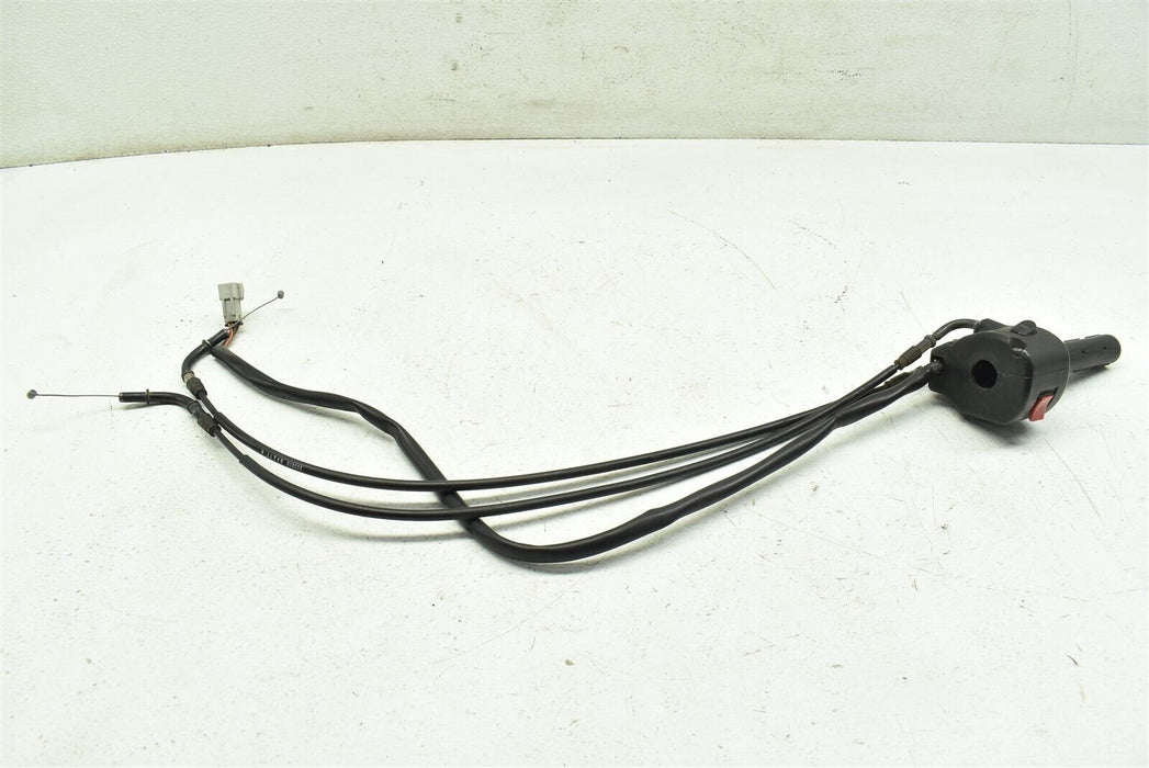 2008 Can-Am Spyder Right Handlebar Throttle Tube Assembly with Cable
