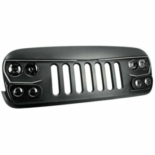 Oracle 5817-PRO VECTOR Series Full LED Grill Flat Black for Jeep Wrangler JK