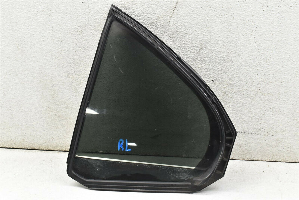 2008-2015 Mitsubishi Evolution MR Rear Left Quarter Glass LH Evo X 08-15