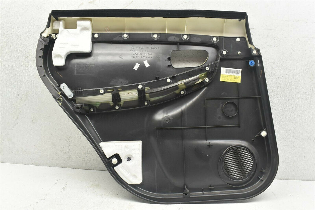 2006-2007 Subaru Impreza WRX TR Rear Right Door Panel Card Assembly OEM 06-07