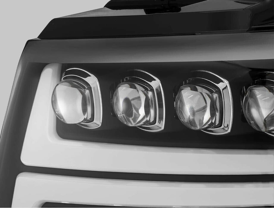 AlphaRex Nova LED Projector Headlights for 2007-2013 Avalanche Tahoe Suburban