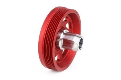 Perrin Red Lightweight Crank Pulley for FA/FB Engines w/Small Hub