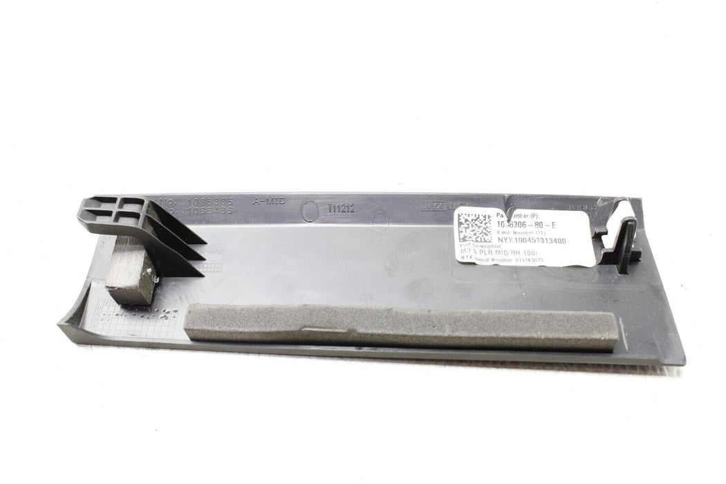 2017-2020 Tesla Model 3 Front Right Passenger Pillar Trim Cover 1086306-80-E