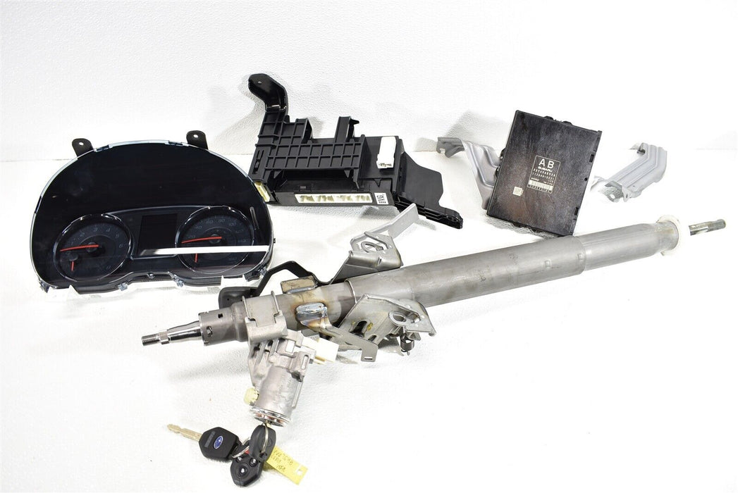 2018 Subaru WRX STI Steering Column Speedometer Ignition & Key ECU Module Kit 18
