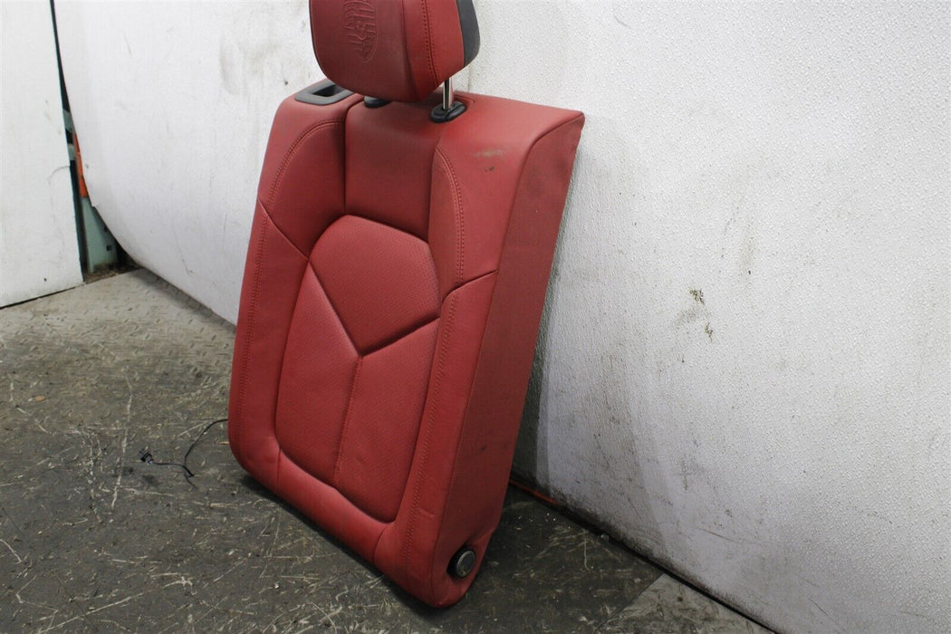2015-2018 Porsche Macan Rear Seat Back Piece Red Cushion 15-18