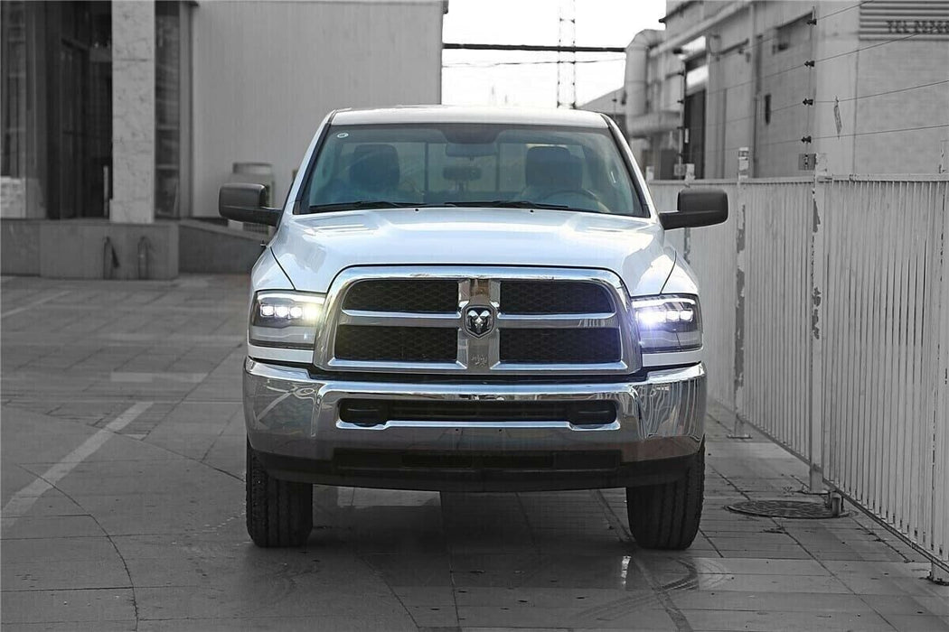 AlphaRex Alpha-Black Nova LED Projector Headlights for 2009-2018 Ram 1500