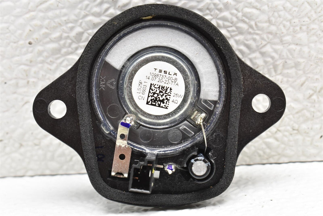 2017-2020 Tesla Model 3 Passive Speaker Tweeter Assembly 1098737-00-B OEM 17-20