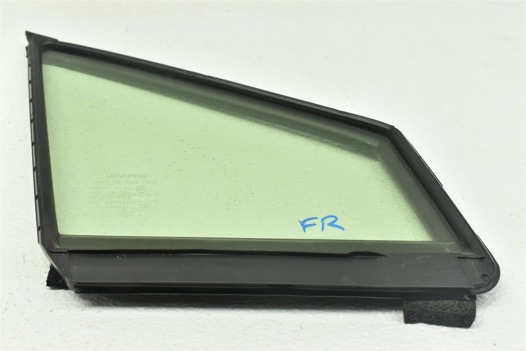 2015-2020 Subaru WRX STI Front Right Corner Glass Window 15-20