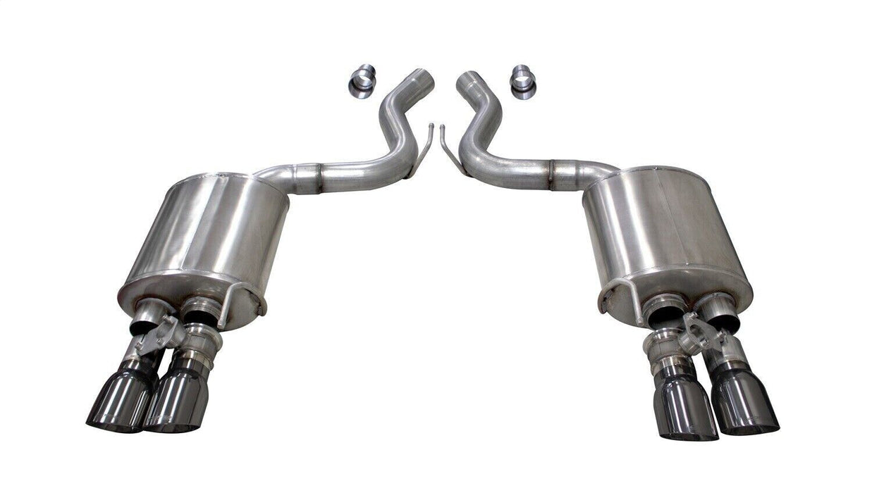 Corsa Performance 21002GNM Valved Axle-Back Exhaust System For 2018+ Mustang GT