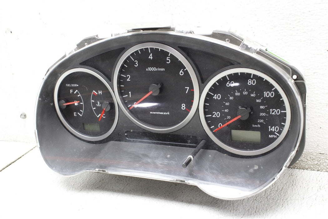 2006 Subaru Impreza WRX Speedometer Gauge Cluster MT 57k BROKEN SPEED GAUGE 06