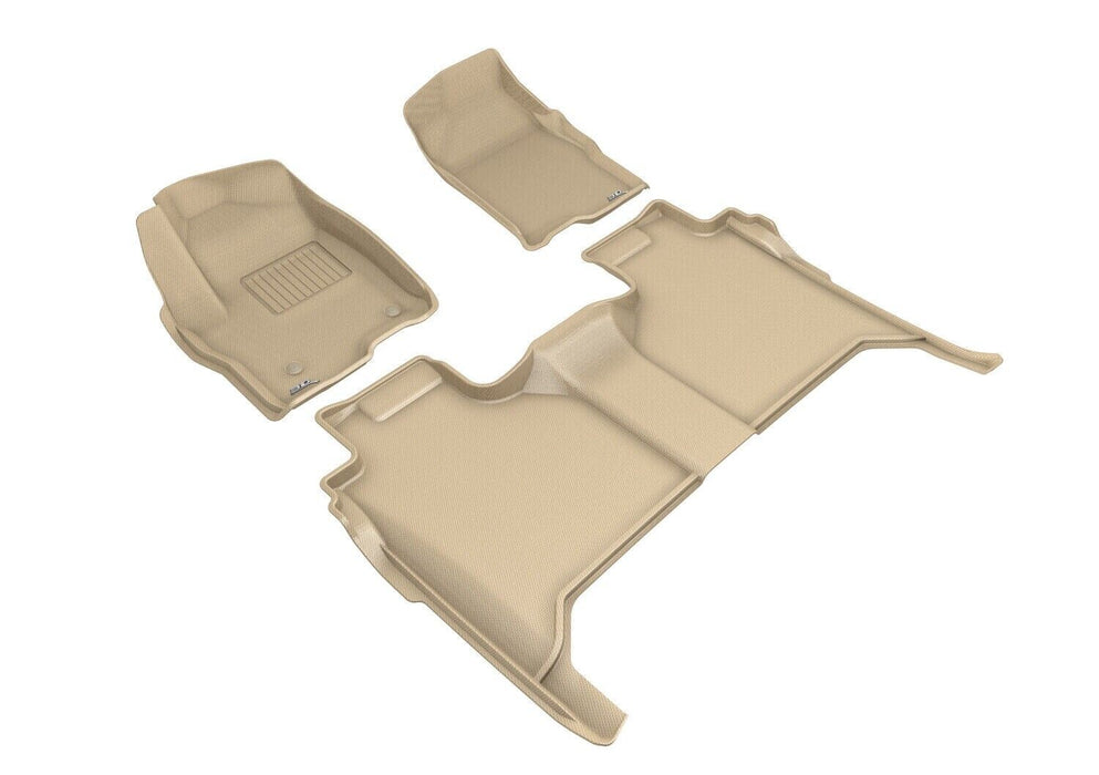 3D Maxpider Tan Floor Mat L1GM02501502 For 2019-2021 Gmc Sierra 1500