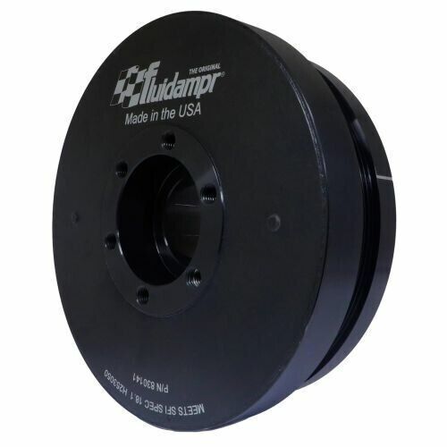 Fluidampr 830141 Harmonic Balancer External Balance Black For GMC Sierra 17-19