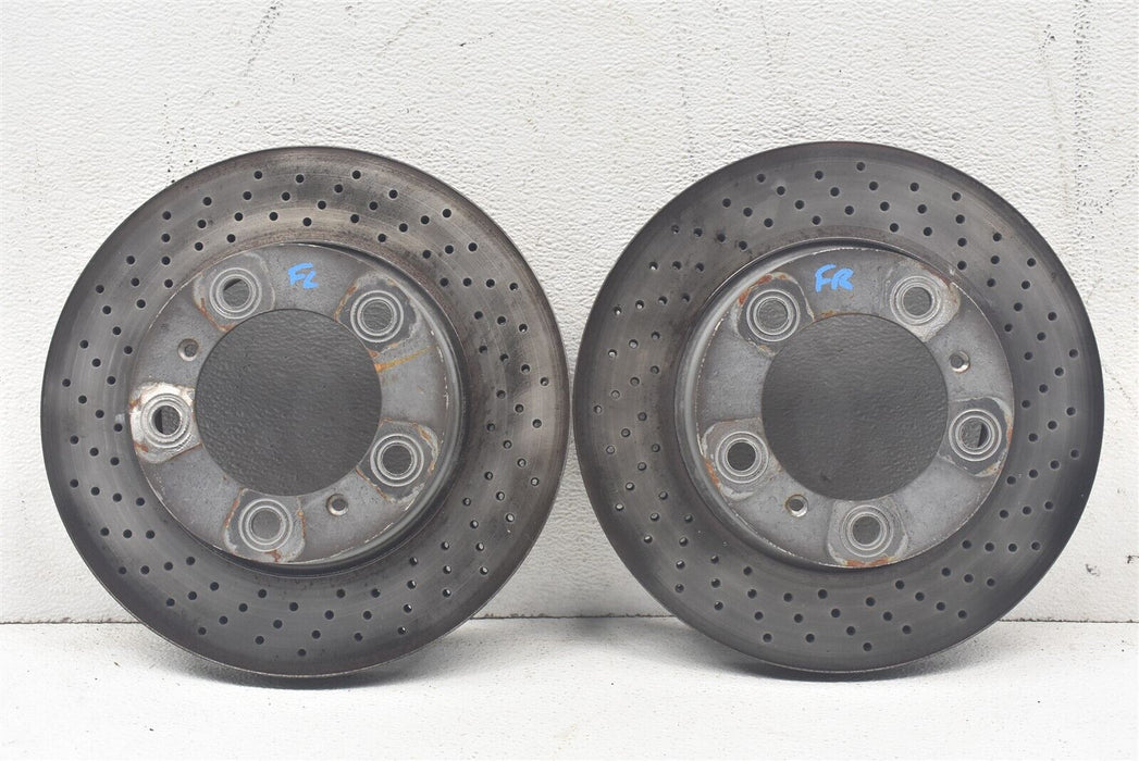 2006-2008 Porsche Cayman Front Rotors Left Right Rotor 06-08