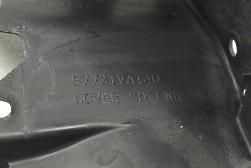 2015-2019 Subaru WRX Rear Lower Left Splash Shield 57731VA140 OEM 15-19