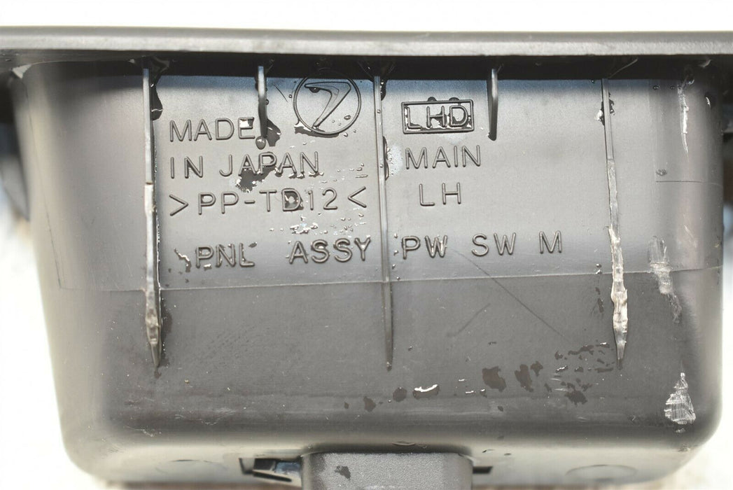 2005-2007 Subaru WRX STI Driver Left Master Switch Trim Assembly OEM 05-07