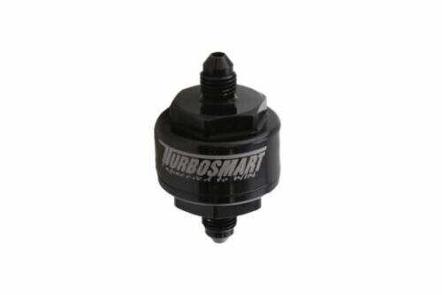 Turbosmart Billet Turbo Oil Feed Filter 44um -4AN – Black -  TS-0804-1002
