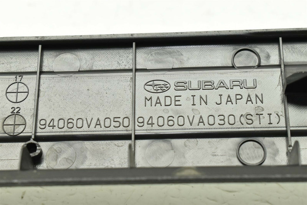 2015-2020 Subaru WRX STI Driver Left Door Sill Cover 94060VA030 OEM 15-20