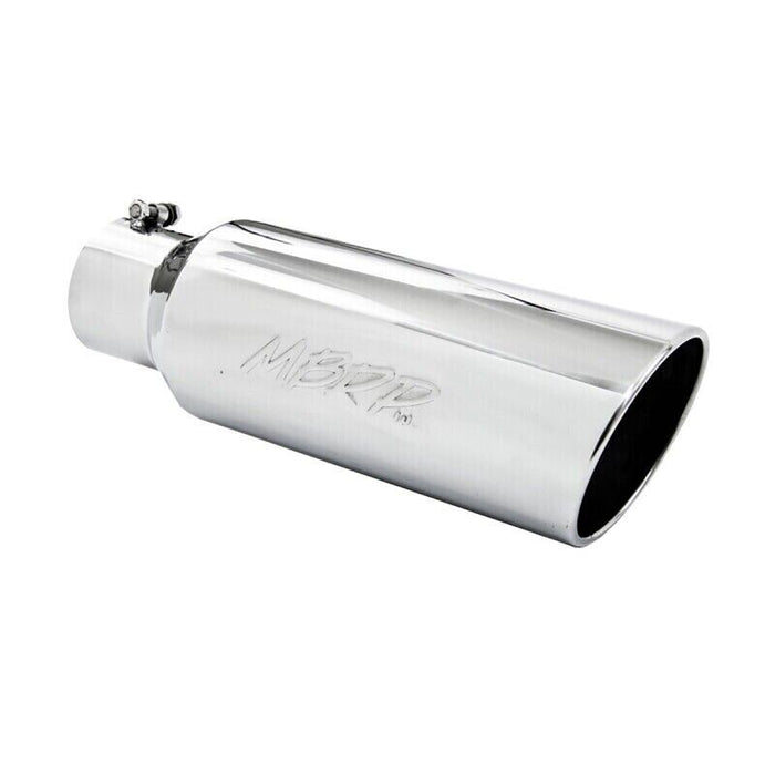 MBRP T5130 6" Bolt-On Round Exhaust Tip-Polished Stainless