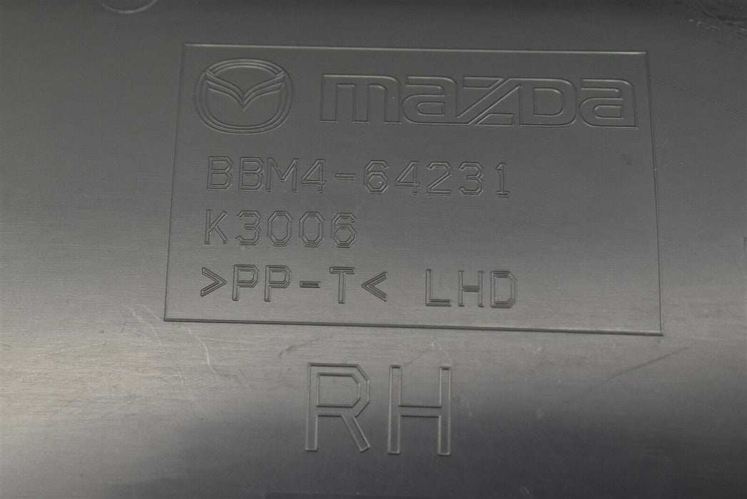 2010-2013 Mazdaspeed3 Center Console Trim Panel Right RH OEM Speed 3 MS3 10-13