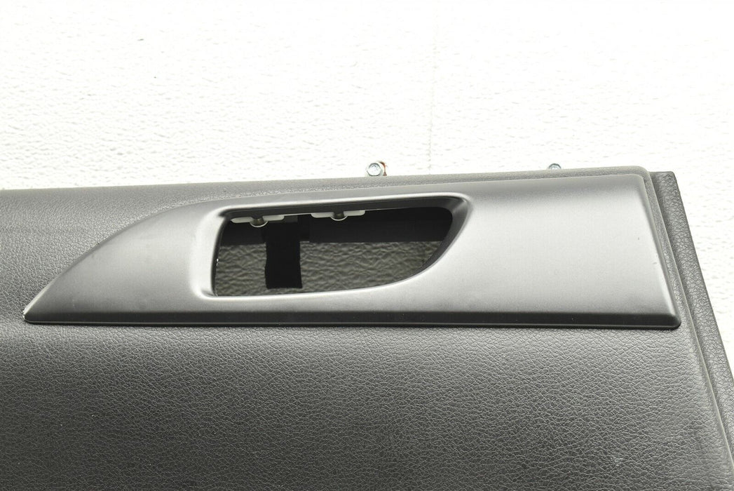 2008-2014 Subaru Impreza WRX STI Door Panel Trim Rear Left Driver LH OEM 08-14